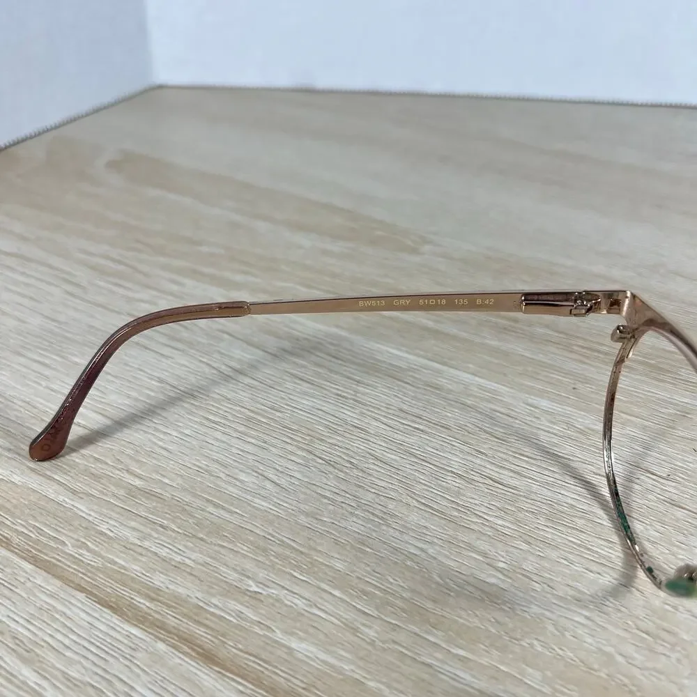 Buffalo David Bitton BW513 GRY Eyeglasses Gray Metal Frames Only 51-18-135 B:42